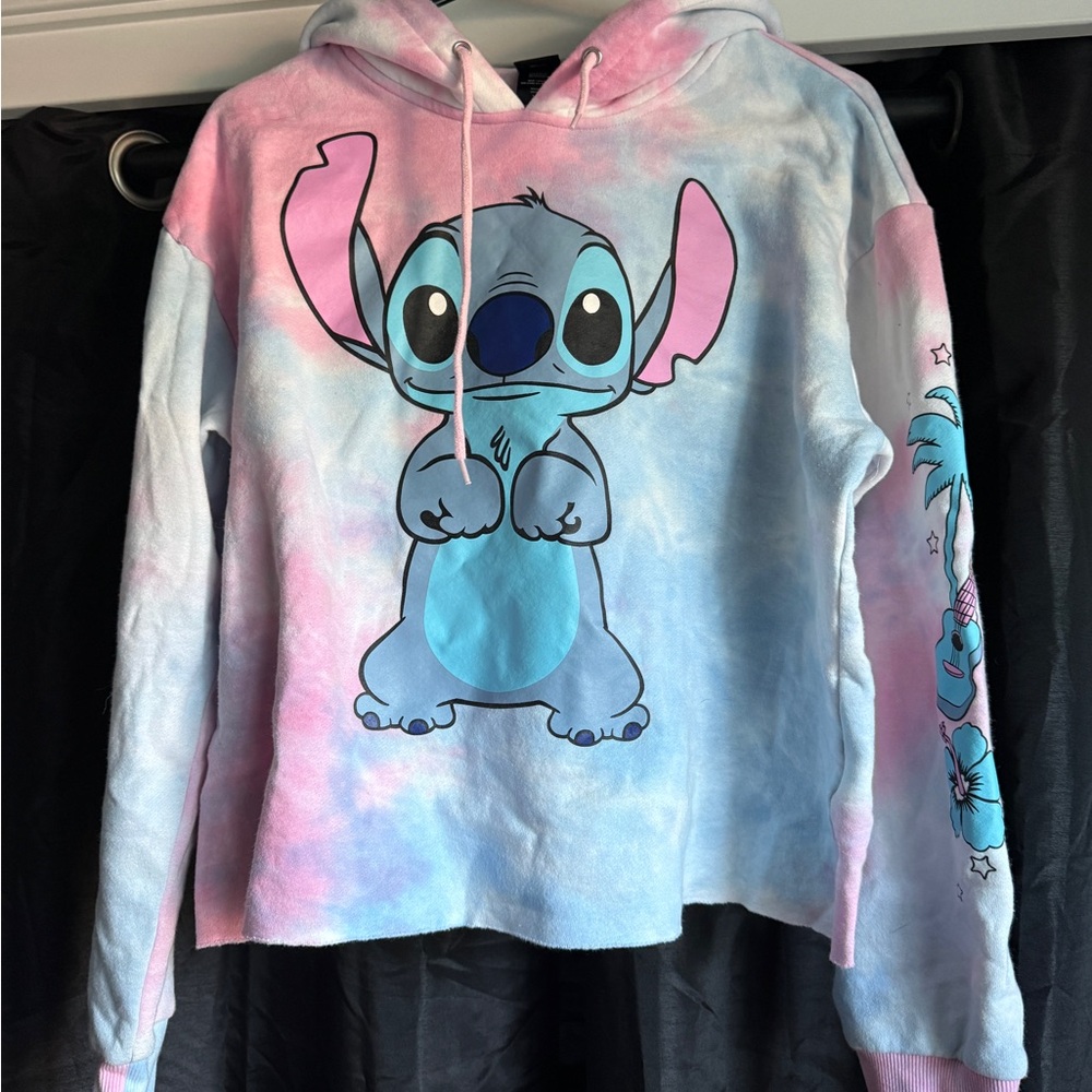 Kids Tie-Dye Stitch Hoodie